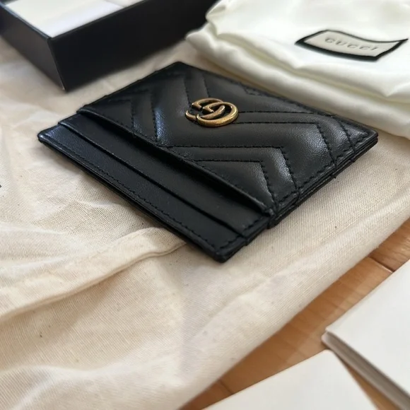 Gucci GG Marmont Card Case - Picture 10 of 12
